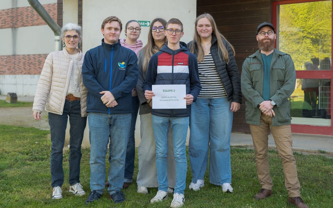 Nos élèves de 1ère année de BTSA ACS&rsquo;Agri ont participé au Trophée Prévention des Jeunes.
