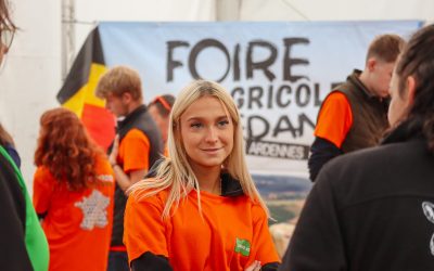 Foire agricole de Sedan : nos apprenants aux ovinpiades avec 8 ateliers découvertes.